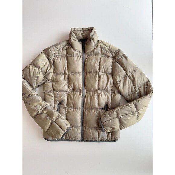 EDDIE BAUER First Ascent Downlight Green Down Filled Puffer Jacket Coat, Size S - Picture 5 of 16